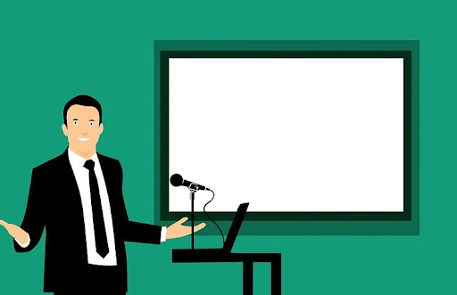 set tone for presentation and sales pitch